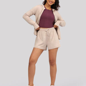 Blissclub AirMelt Women Mid Rise Relaxed Fit Regular Shorts